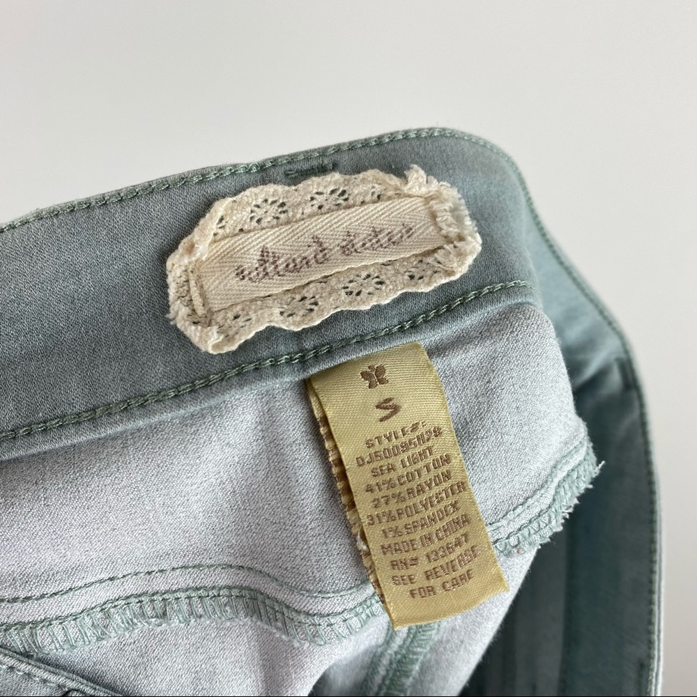 ALTAR’D STATE A-Line Button Front Denim Skirt - Picture 3 of 3